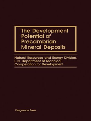 cover image of The Development Potential of Precambrian Mineral Deposits